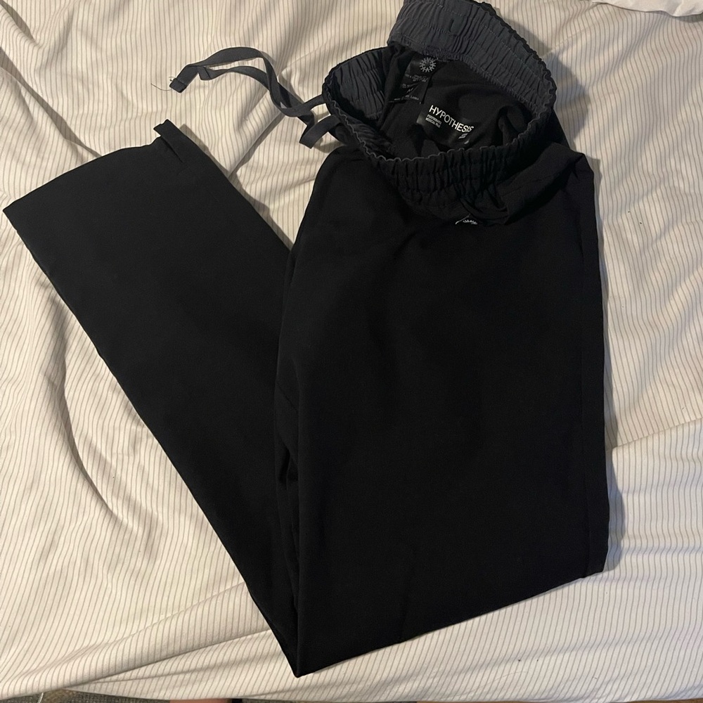 Hypothesis black scrub pant medium